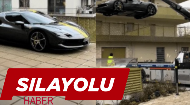 Garaj Bulamayınca 300 Bin Avroluk Ferrari’yi Balkona Çıkardı: