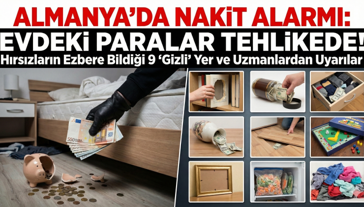 Almanya’da Milyonlarca Kişinin Parası Tehlikede: Hırsızlar Bu 9 Yeri Adı Gibi Biliyor!