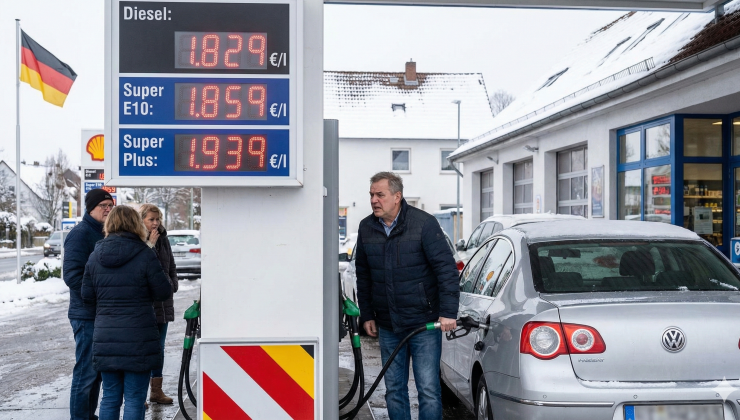 ALMANYA’DA “KARBON VERGİSİ” POMPAYA YANSIDI: DİZEL 1.80 AVRO’YU GEÇTİ!