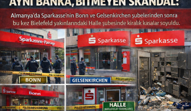 ALMANYA’DA YİNE AYNI BANKA, YİNE SOYGUN!