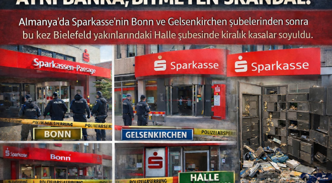 ALMANYA’DA YİNE AYNI BANKA, YİNE SOYGUN!