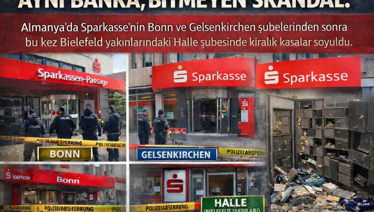 ALMANYA’DA YİNE AYNI BANKA, YİNE SOYGUN!
