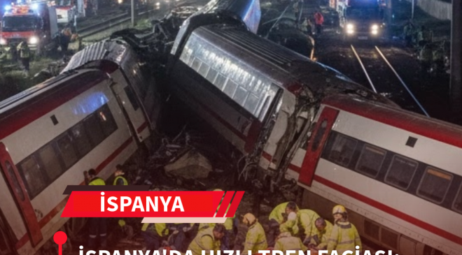 İSPANYA’DA HIZLI TREN FACİASI: 21 ÖLÜ, YÜZLERCE YARALI!