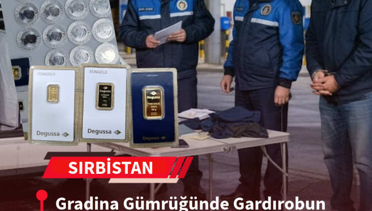 Gradina Gümrüğünde Gardırobun İçinden Servet Çıktı!