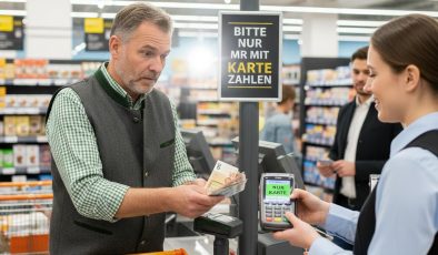 Almanya’da “Nakit Devri”  Kapanıyormu? Kartı Olmayanlar İçin Alışveriş Zorlaşıyor!