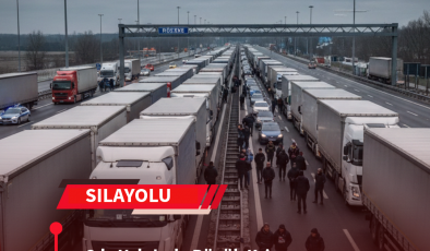 Sıla Yolu’nda Büyük Kriz:  Kamyoncular AB Kurallarını Protesto Ediyor