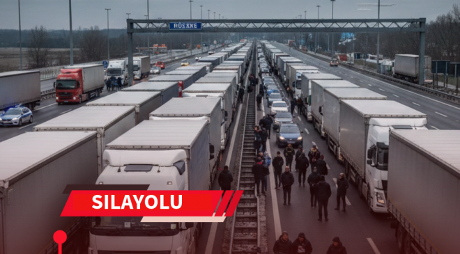 Sıla Yolu’nda Büyük Kriz:  Kamyoncular AB Kurallarını Protesto Ediyor