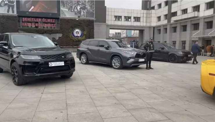 Yurtta Kalış Süresi Dolan, 65 Milyon Liralık Yabancı Plakalı 11 Otomobile El Konuldu.