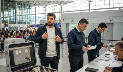 İSTANBUL DÖNÜŞÜ GÜMRÜKTE ŞOK: VALİZİNDEN 250 BİN EURO’LUK “SERVET” ÇIKTI!