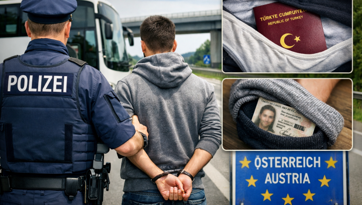 Pasaportunu İç Çamaşırında,  Kimliğini Çorabında Saklayan Türk Vatandaşı Yakayı Ele Verdi.