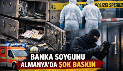 Yine Bir Banka Soyuldu: 14 Kiralık Kasa Patlatıldı.