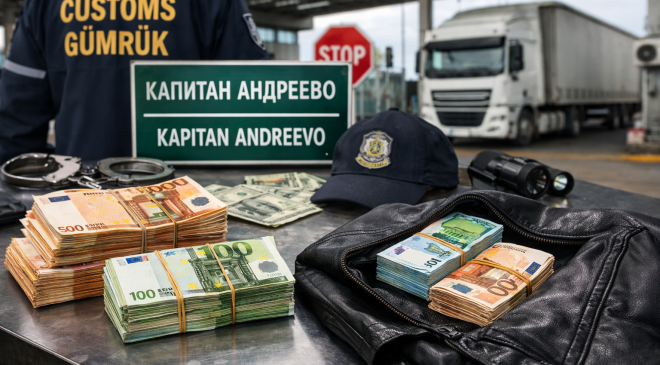 Türkiye’ye Geçirilmek İstenen 86 Bin Avro Nakit Dövize El Konuldu.