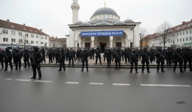 ALMANYA’DA RAMAZANIN İLK GÜNÜ HANNOVER DİTİB MERKEZ CAMİYE ŞOK BASKIN! AYAKKABILARLA GİRDİLER!”