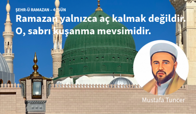 Ramazan yalnızca aç kalmak değildir. O, sabrı kuşanma mevsimidir. Rabbimiz Kur’ân-ı Kerîm’de: “Şüphesiz Allah sabredenlerle beraberdir.”