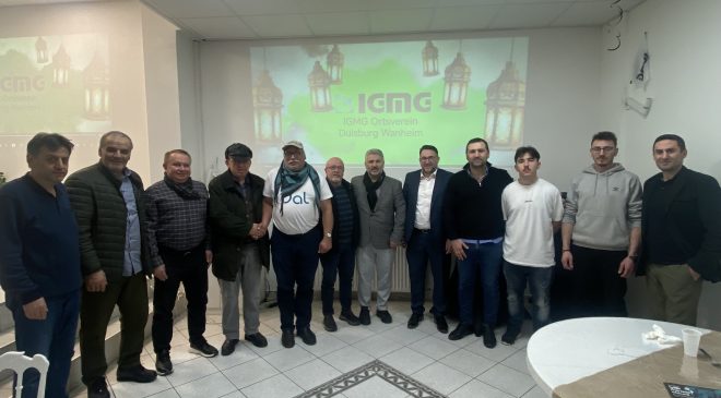Duisburg İGMG Eğitim Merkezi iftar geleneğini sürdürüyor