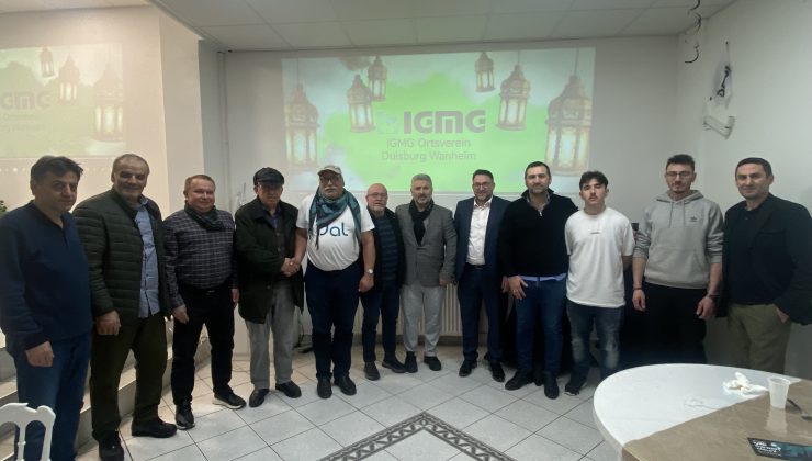 Duisburg İGMG Eğitim Merkezi iftar geleneğini sürdürüyor