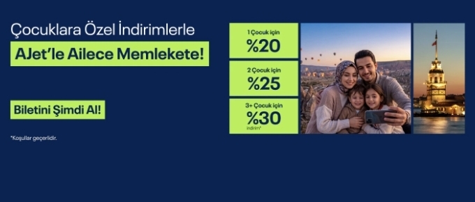 AJET’ten, Gurbetçi Vatandaşlara %30’a Varan İndirim. Detaylar Haberde.