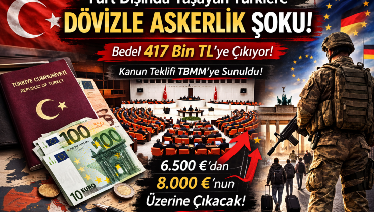 Yurt Dışında Yaşayan Türkleri İlgilendiren Dövizle Askerlik Konusunda Soğuk Duş.