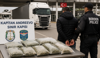 Bulgaristan Sınır Kapısında Uyuşturucu Operasyonu: Türk Sürücü Gözaltında.