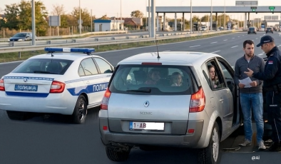 SIRBİSTAN’DA “AKILLI RADAR’A”YAKALANDI: GURBETÇİ SÜRÜCÜYE REKOR CEZA VE SINIR DIŞI!