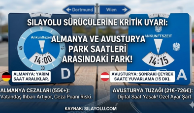 Almanya ve Avusturya Arasındaki “Park Saati” Tuzağına Düşmeyin!