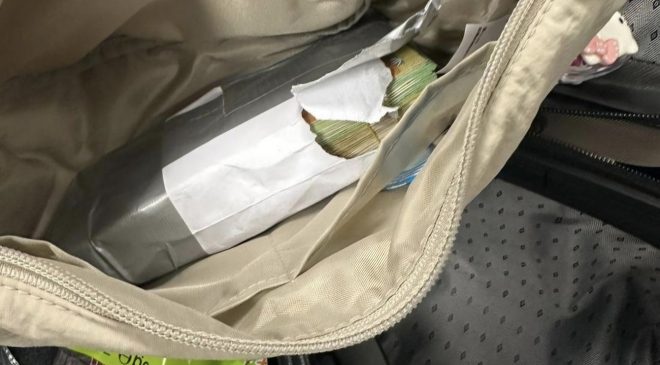 Antalya’ya Seyahat Eden Yolcunun Çantasında 45 Bin Avro Nakit Para Tespit Edildi.