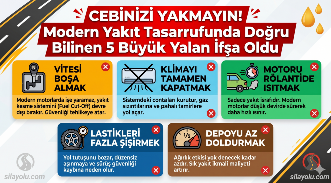Cebinizi Yakmayın! Yakıt Tasarrufunda Doğru Bilinen 5 Büyük Yalan İfşa Oldu