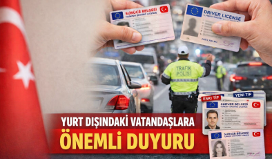 Avrupa ve Türkiye Ehliyeti Sahibi Vatandaşlarımız İçin Resmi Bilgilendirme Yapıldı.