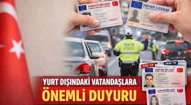 Avrupa ve Türkiye Ehliyeti Sahibi Vatandaşlarımız İçin Resmi Bilgilendirme Yapıldı.