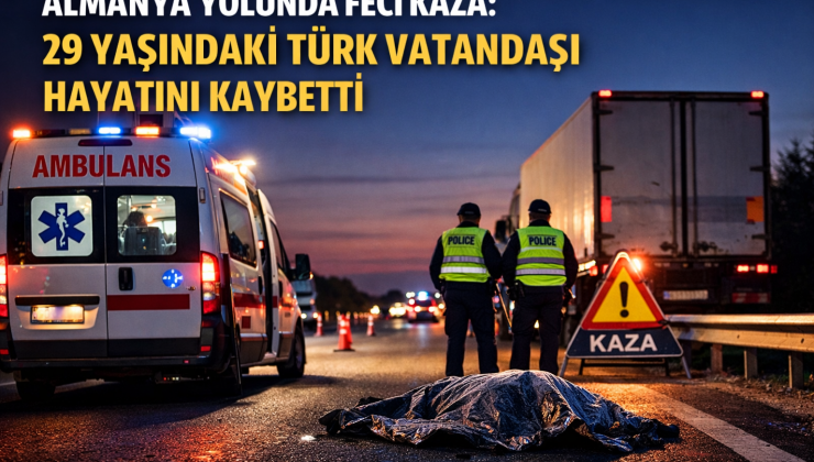 Sılayolunda Feci Kaza: 29 Yaşındaki Genç Türk Hayatını Kaybetti.