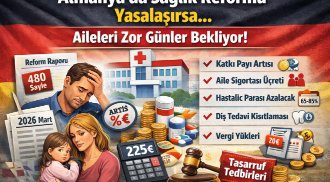 Almanya’da Sağlık Sisteminde Reform Yasalaşırsa Aileleri Zor Günler Bekliyor.