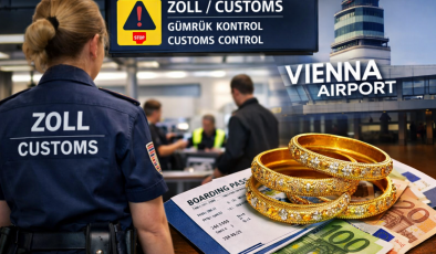 Türkiye’ye Giden Gurbetçi Kadın, Dönüşte Dört Bilezik İçin 3 Bin Avro Ceza Ödedi.