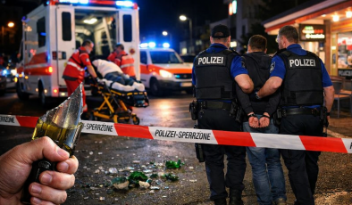 Gurbetçi Vatandaşlar Arasında Çıkan Kavga Kanlı Bitti. 3 Yaralı