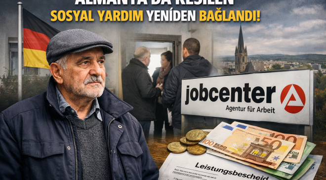 E-Devlet Bilgileri İstenen Gurbetçi Vatandaşın Kesilen Sosyal Yardımları Geri Ödendi.