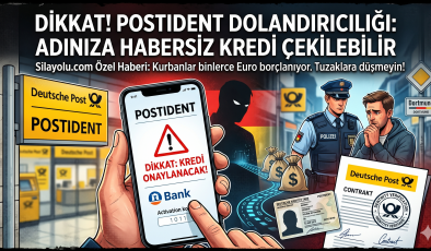 Almanya’da Dolandırıcılıkta Yeni Kabus: POSTIDENT Üzerinden Adınıza Kredi Çekilebilir!