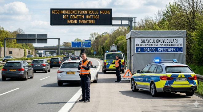 Sürücüler Dikkat: Avrupa’da Büyük Radar Avı Pazartesi Başlıyor!