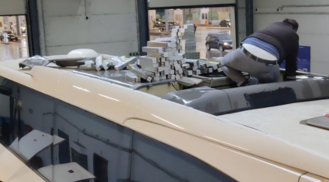 Türkiye’den Avrupa’ya Gelen Araçlarda Toplam 8,5 Milyon Adet Tütün Ürünü Ele Geçirildi.