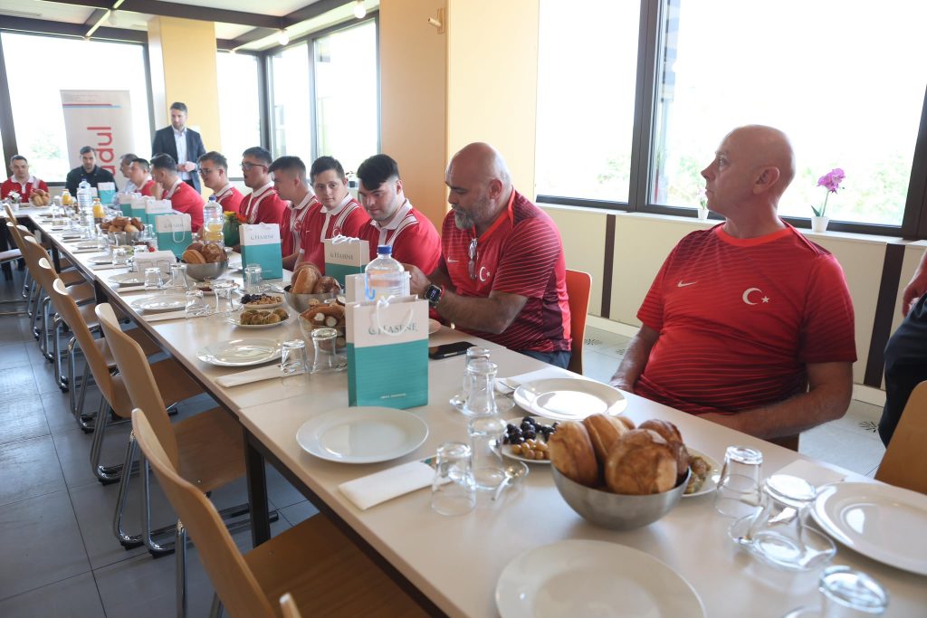 Down Sendromlu Türk Milli Takımı Köln’de.