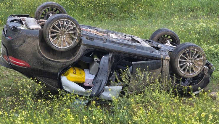 Türkiye’ye Tatile Giden Gurbetçi Vatandaş Konya’da Trafik Kazası Yaptı.