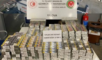 Türkiye’den Fransa’ya Giden İki Araçta Toplam 237 Bin Lira Değerinde Tütün Ürünü Ele Geçirildi.