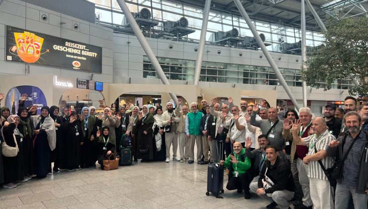 IGMG HACI ADAYLARININ AVRUPA’DAN İNTİKALLERİ SÜRÜYOR