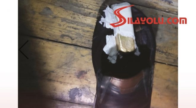 İstanbul’a Seyahat Eden Yolcunun Ayakkabasının İçerisinde 73 Bin Avroluk Altın Yakalandı.