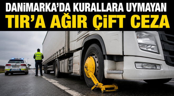 Rekor Ceza: Sürüş Kurallarına Uymayan TIR Sürücülerine 19 Bin Avro Ceza Uygulandı.