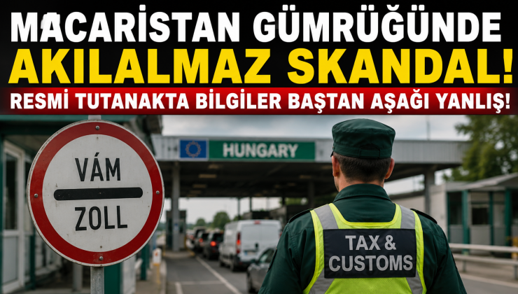Macaristan Sınır Kapısında Bir Gurbetçi Aileye Haksız Ceza Yazıldı.