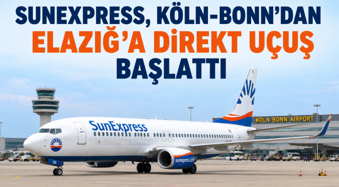 Köln-Elazığ Uçuşları Başlıyor.
