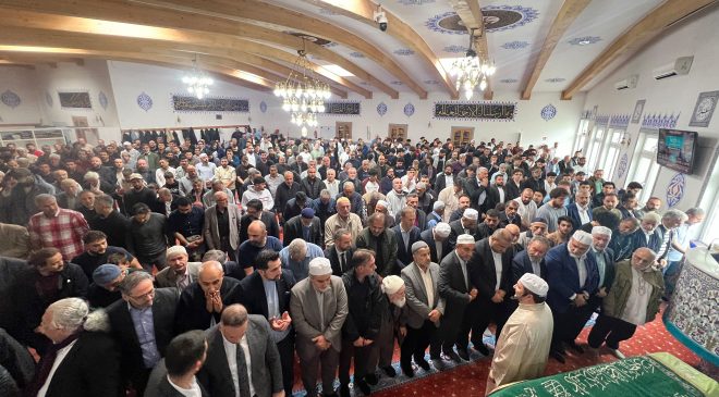 IGMG CAMİASI İMRAL KÜÇÜK’Ü SON YOLCULUĞUNA UĞURLADI