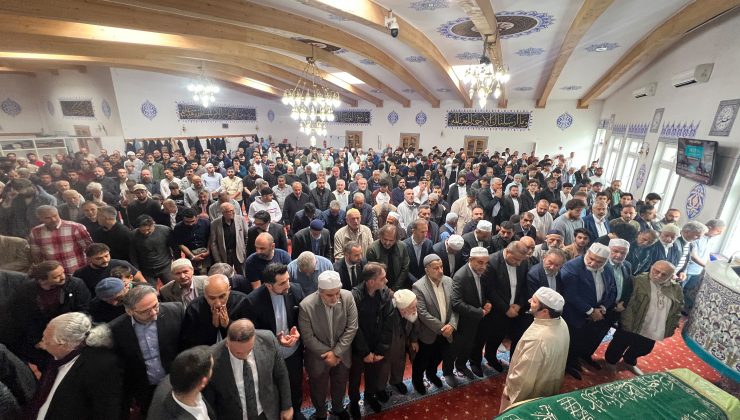 IGMG CAMİASI İMRAL KÜÇÜK’Ü SON YOLCULUĞUNA UĞURLADI