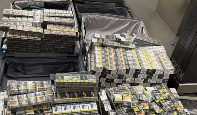 Türkiye’den Gelen 3 Yolcunun Valizlerinden Binlerce Paket Çıktı.