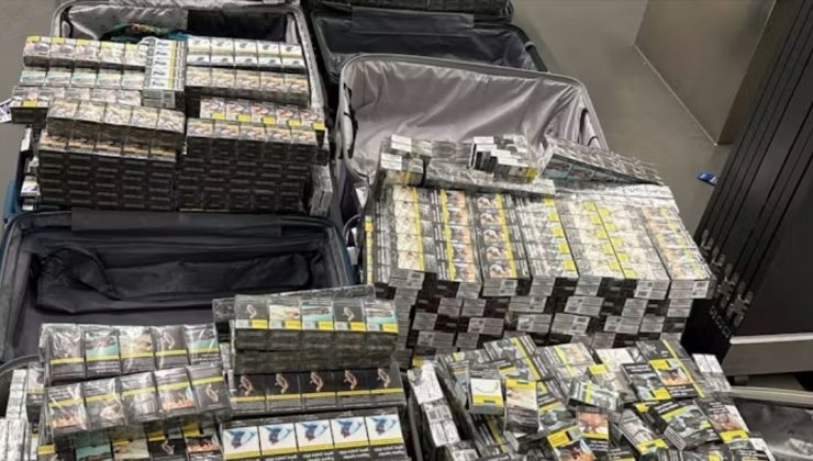 Türkiye’den Gelen 3 Yolcunun Valizlerinden Binlerce Paket Çıktı.