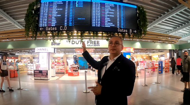 Köln/Bonn Havalimanında Türk Dönemi: Web Sitesine Türkçe Dil Seçeneği